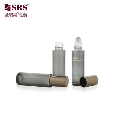 Besorgen 15 ml Glasrolle auf Flasche Portable leere ätherische Ölflasche mit mehreren Kappen Option online manufacture