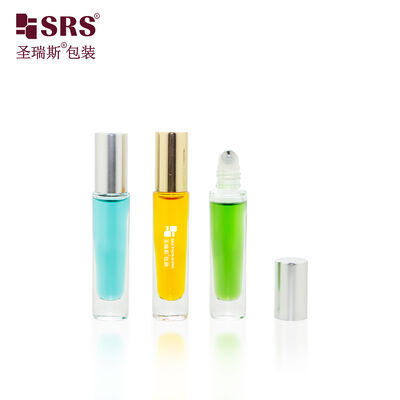 Besorgen Premium-Dickbodenglasrolle auf Flasche 6ml Stahlkugel-Rollflasche für ätherisches Ölparfum online manufacture