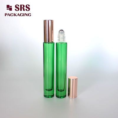 kaufen 10 ml klare, grüne, dicke Wandglasrolle auf Flasche für Parfümöl online manufacture