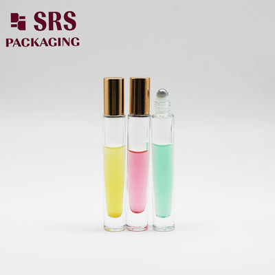 kaufen 10 ml transparente, dicke Glasflasche mit Metallkugeln für Parfümöl online manufacture