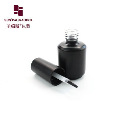 kaufen 1/2 oz 15 ml leere, schwarze, frostierte Glasflasche zum Entfernen von Nagellack online manufacture