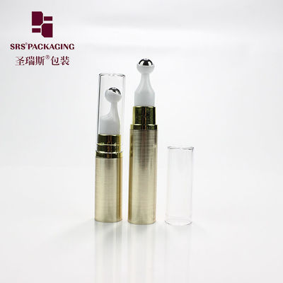 kaufen Mini runden leeren Kunststoff-Rollkugel Hautpflege 5ml Luftlose Pumpe Flasche online manufacture