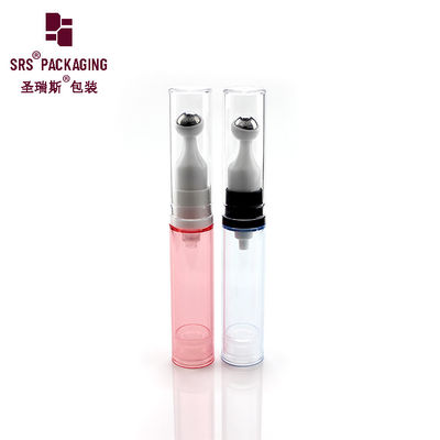 kaufen 5 ml 10 ml 12 ml 15 ml Plastikrolle auf Stahlkugeln nachfüllbare Kosmetikflasche ohne Luft online manufacture