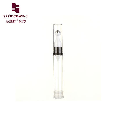 kaufen Durchsichtige weiße, langlebige Kunststoffflasche in Mini-Reisegröße mit Augenkrem-Rollern 5 ml Luftflasche online manufacture