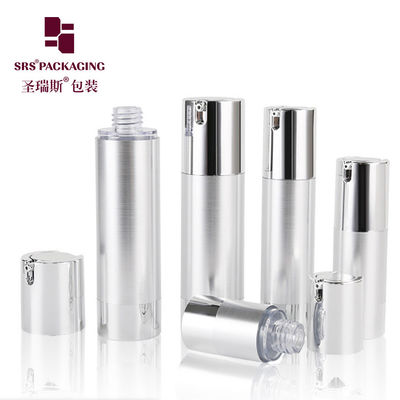 kaufen 15 ml 30 ml 50 ml kosmetische Silber-Augencreme Flasche ohne Luft online manufacture