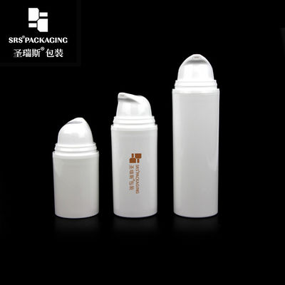 kaufen PA203 Pumpe runde Form leere Injektionsflasche aus weißem Kunststoff ohne Luft 15 ml online manufacture