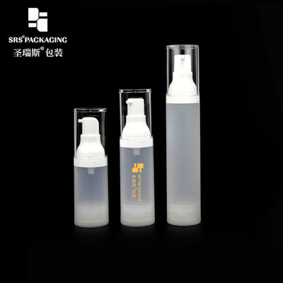 kaufen 15 ml, 30 ml, 50 ml Plastikflasche aus PP-Kosmetik, leere, luftlose Pumpserumflasche online manufacture