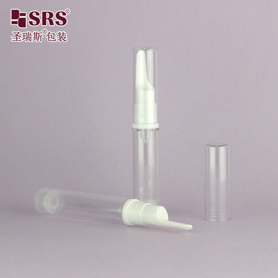 kaufen 5 ml 10 ml 12 ml 15 ml leeres, transparentes Augenserum Plastikflasche ohne Luft online manufacture