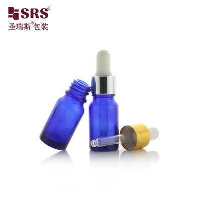 Kleine Flasche für Reisen Tasche Gesichtsserum ätherisches Öl Glas Tropffflasche 10 ml