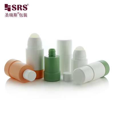 50 ml 75 ml leere PP-PCR-Kosmetik-Flasche auswechselbares, wieder auffüllbares Gel-Rollkugel-Deodorant
