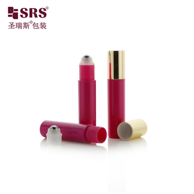 Recyceltes Plastik für die Injektion Anpassung Farbe Rot Auge Serum Massage Roll On PP Flasche