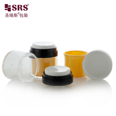 15 ml 30 ml 50 ml leerer Acryl-Kosmetik-Auswechselbarer Behälter Luftlose Gläsercreme