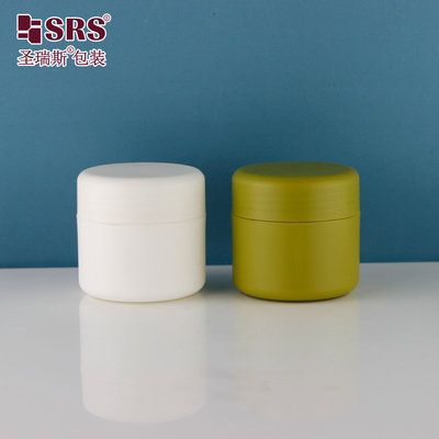 Kosmetische Gesichtscreme Wiederverwendbare Gläser Für Körper scrub Plastikglas 250ml