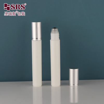 Probe leere PP Plastikflasche auf Flaschen tragbare Reise-Augen-Serum-Massageapplikator Außen-Rollerballflasche 8ml