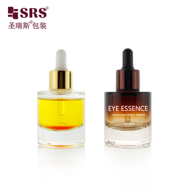 30 ml 1 oz Leere Kosmetische Parfümserum Glas Tropffflasche Mit Pipette
