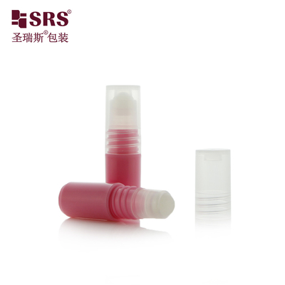 SRS Fabrik Anpassung Kunststoff einzigartiger Entwurf Kunststoff Rollkugel Behälter 3ml Flasche Roll On