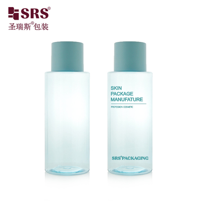 300 ml leerer Hautpflege-Toner Kunststoff Halbtransparente Verpackung PET Kosmetikflasche