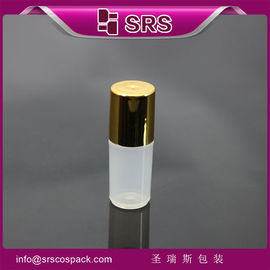SRS Verpackungslieferant 3 ml Metallkugel Plastikflasche mit Gold-Metallkappe
