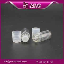 Mini 3 ml klare Rolle auf kosmetischen Glasflaschenprodukten