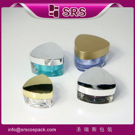 Dreiecksform neuer Stil J080 10ml 15ml 30ml 50ml klares Plastikgefäß