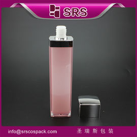 Hautpflegeverpackung leere rosa Schönheitslotion Pumpe mit Flasche
