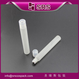 SRS China Lieferant frost ätherisches Öl leere 10 ml Glasflasche mit Rollen auf Versiegelung Typ