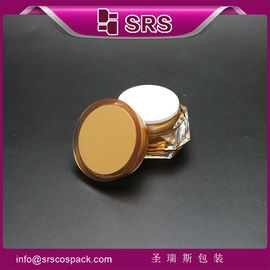 Diamantförmiger Kosmetikglas Hersteller,J060 Acryl 30g Creme-Glas