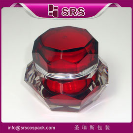 Diamant-Acryl-Glas für Hautpflegecreme,J061 50g-Glas