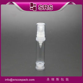 Durchsichtige 5 ml 10 ml luftlose Pumpenflasche Hersteller
