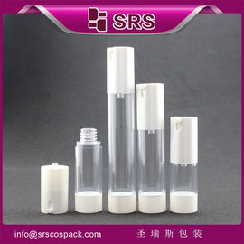 TA021 15 ml 30 ml 50 ml weiße Luftlose Pumpenflasche für Lotion