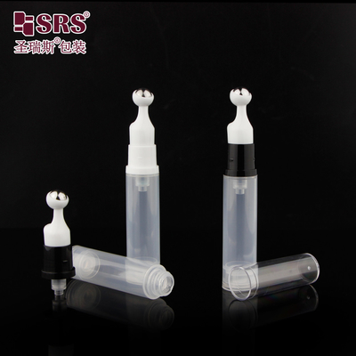 5 ml 10 ml 12 ml 15 ml Plastik PCR wiederverwertbares, wieder aufzufüllendes, luftloses Rollenserum PP Roll On Flasche