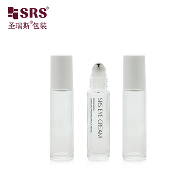 10 ml Glas-Parfüm-Applikator ohne Leckage Leere Hautpflege-Öl-Rollflaschen Roll On