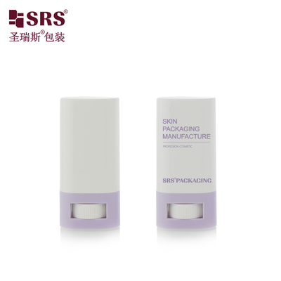 20g Leere Ovalform PP Kunststoff Anti-Jitch-Balsam kundenspezifische Farbe Leere Deodorant Behälter Stick