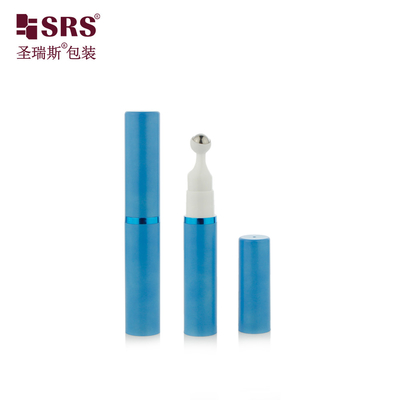Leere Kosmetikverpackung Druck-Stil Luftloses Augenserum 10 ml Rollflasche Roll On