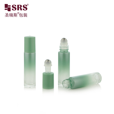 10 ml runde Form leere Glasflasche Verpackung für ätherische Öle Roll On Duft