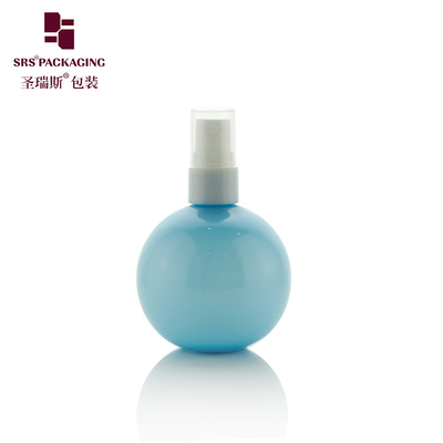 150 ml Kugelform leere PCR-Plastik Feinschmelzpumpe Verpackung Parfum PET Sprühflasche