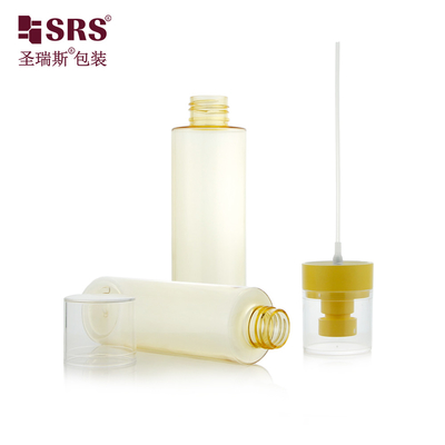 150 ml Injektionsmittel Halbtransparente Farbe Kunststoff PCR Recycling-Material Sprüher PET Kosmetikflasche