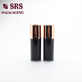 A020 Farbe schwarze Acryl-Doppelwand-Lotionsflasche kosmetische Luftlose Flasche