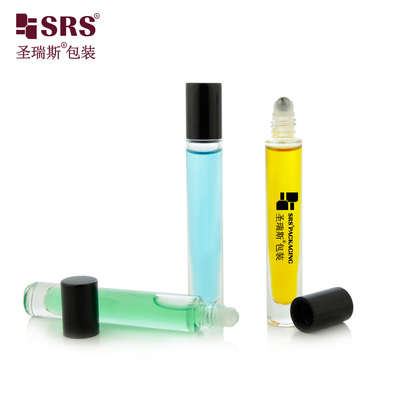 10 ml Runde Form Leeres Glas Klares Dicke Boden ohne Leckage Ätherische Öl Flaschen