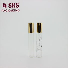 BLP-8ML Rollkugel, leere Glasflasche mit Aluminiumkappe