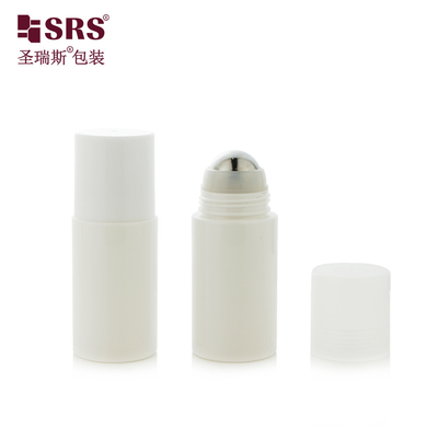 50 ml 60 ml 90 ml leere PET elegante Rollkugeln Plastik-Körperölflaschen Roll On