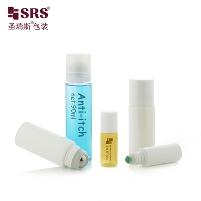 Leere Plastik-Kosmetik-Rollflaschen PET30 für individuelle Dekoration