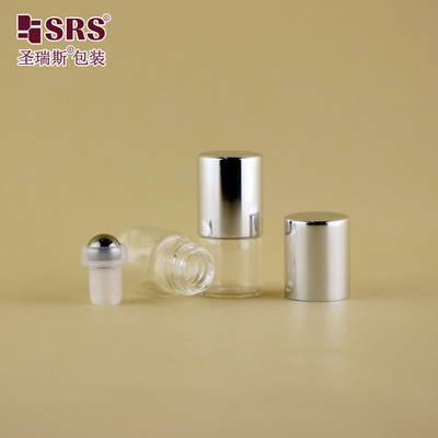 BLP-1ML Glasröhre Roll auf Flasche mit Lackierung Dekoration verfügbar