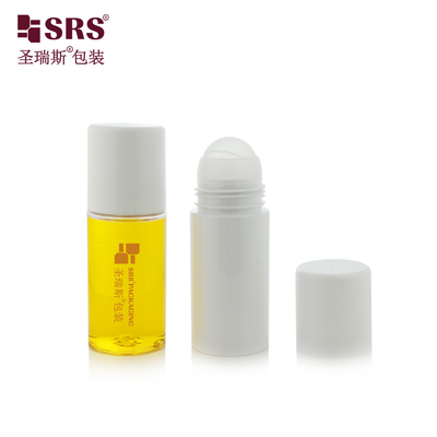 PET43 130ML 170ML Kunststoffkugel PET Roll On Flasche für Roll-On Deodorant Gel Applikator