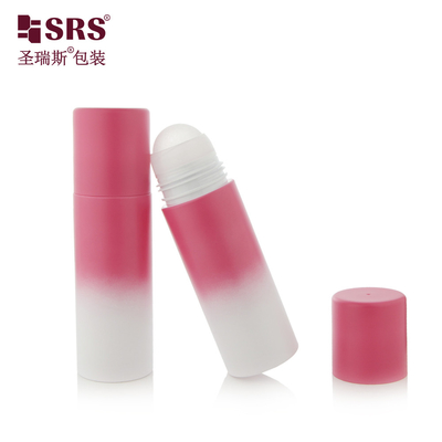PET43 130ML 170ML Antiperspirant Gel Serum PET Roll On Flasche mit Kugelhalter umweltfreundlich und anpassbar