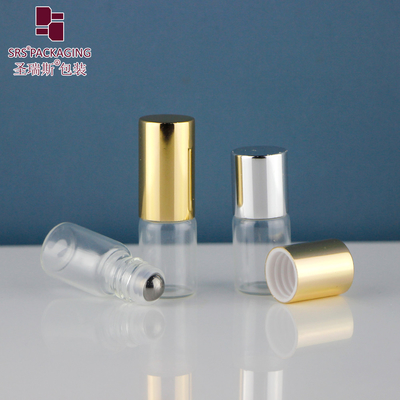 BLP-2ML Rollenkugel Verpackung Reisegröße ätherisches Öl Transparentes Glas Rollen auf Flasche Kein Leck