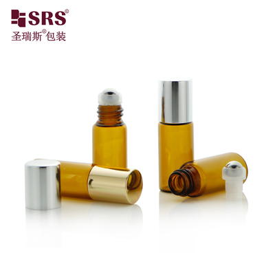 BLP-3ML Essential Oil Glass Roll-On Flasche für Parfüm ohne Leckage