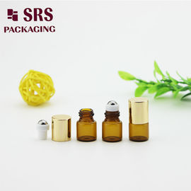 1 ml Mini-Glas-Rollerkugel in Reisegroß, leere Flasche für ätherisches Öl