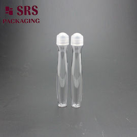 SRS8447-15ML Durchsichtige PETG-Radialrolle auf einer leeren Metallkugel für Augenserum