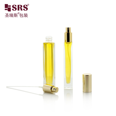 GSB2-10ML Luxus ohne Leckage Quadratische Form Anpassung Sprayer Atomizer Parfümflasche Duft